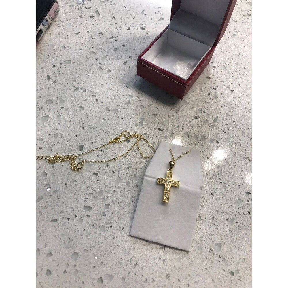 Gold cross Necklace